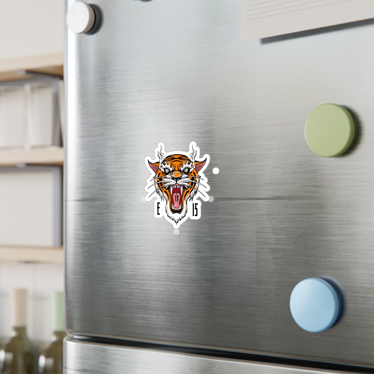 Engine 15 Kiss-Cut Vinyl Decals