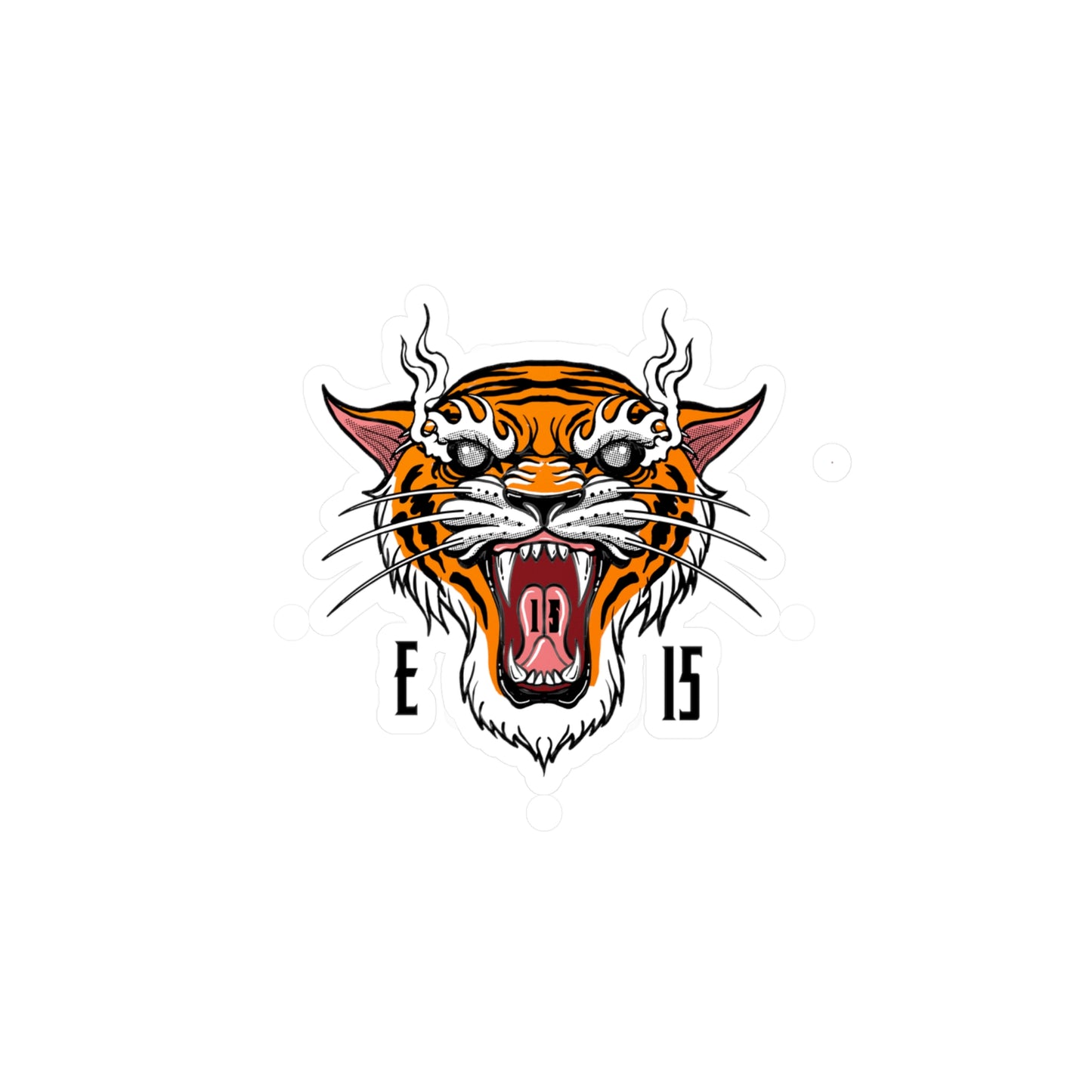 Engine 15 Kiss-Cut Vinyl Decals