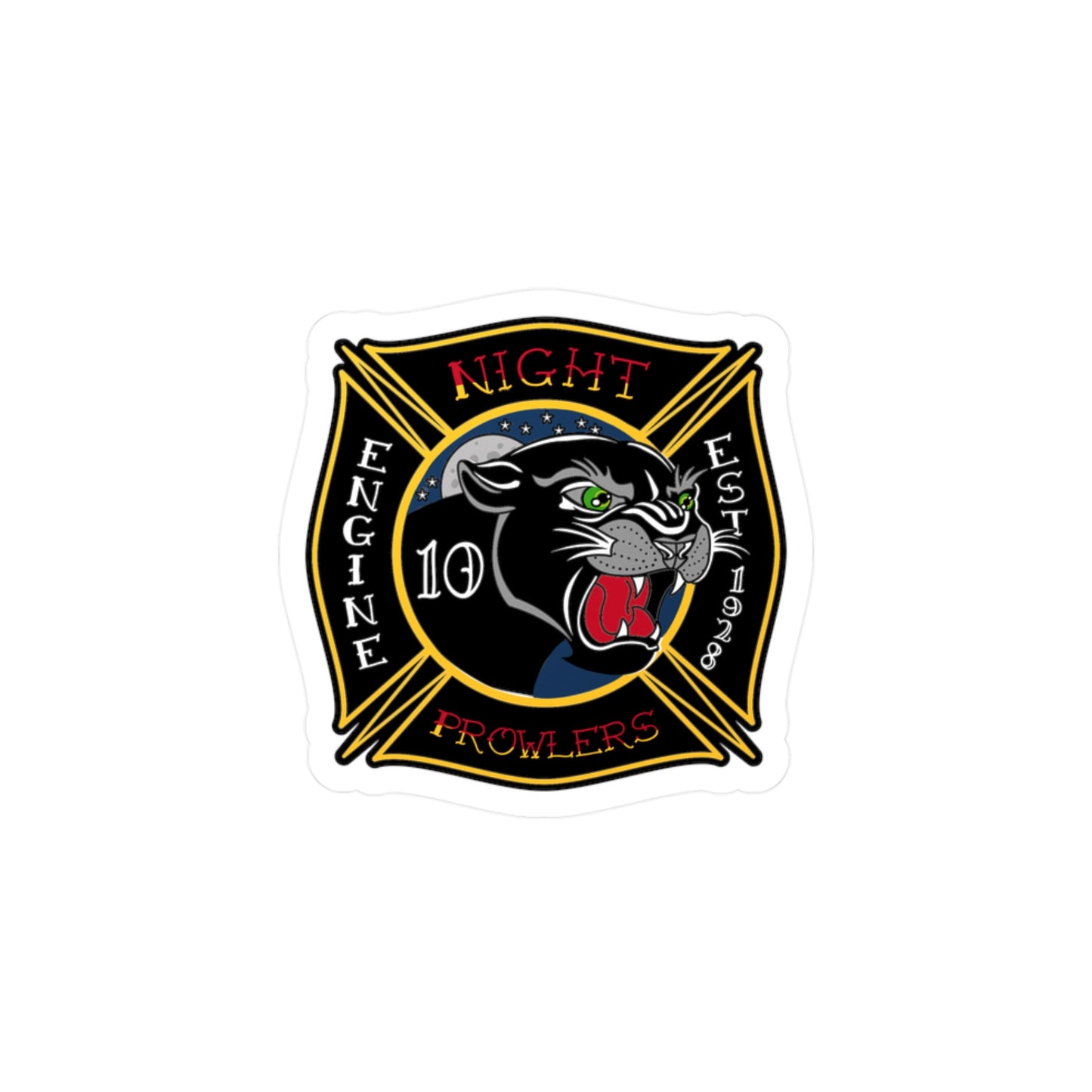 Engine 10 Kiss-Cut Vinyl Decals