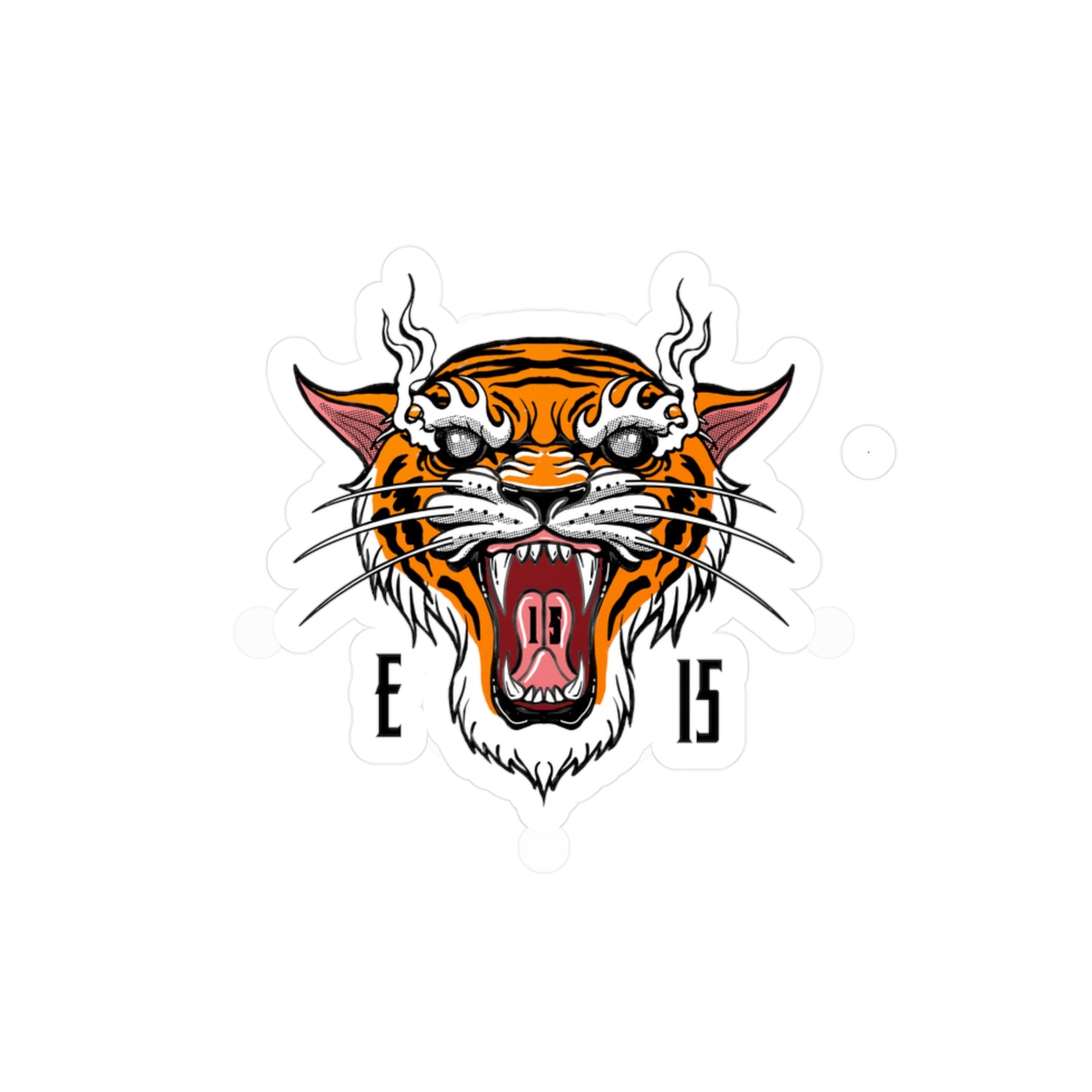 Engine 15 Kiss-Cut Vinyl Decals